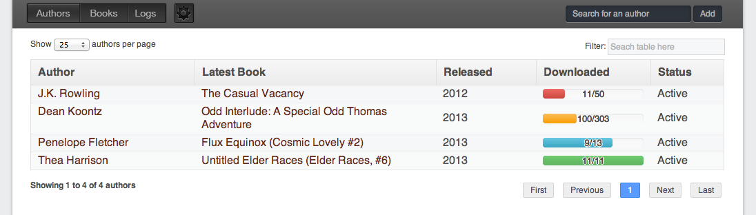 Lazy Librarian Screenshot