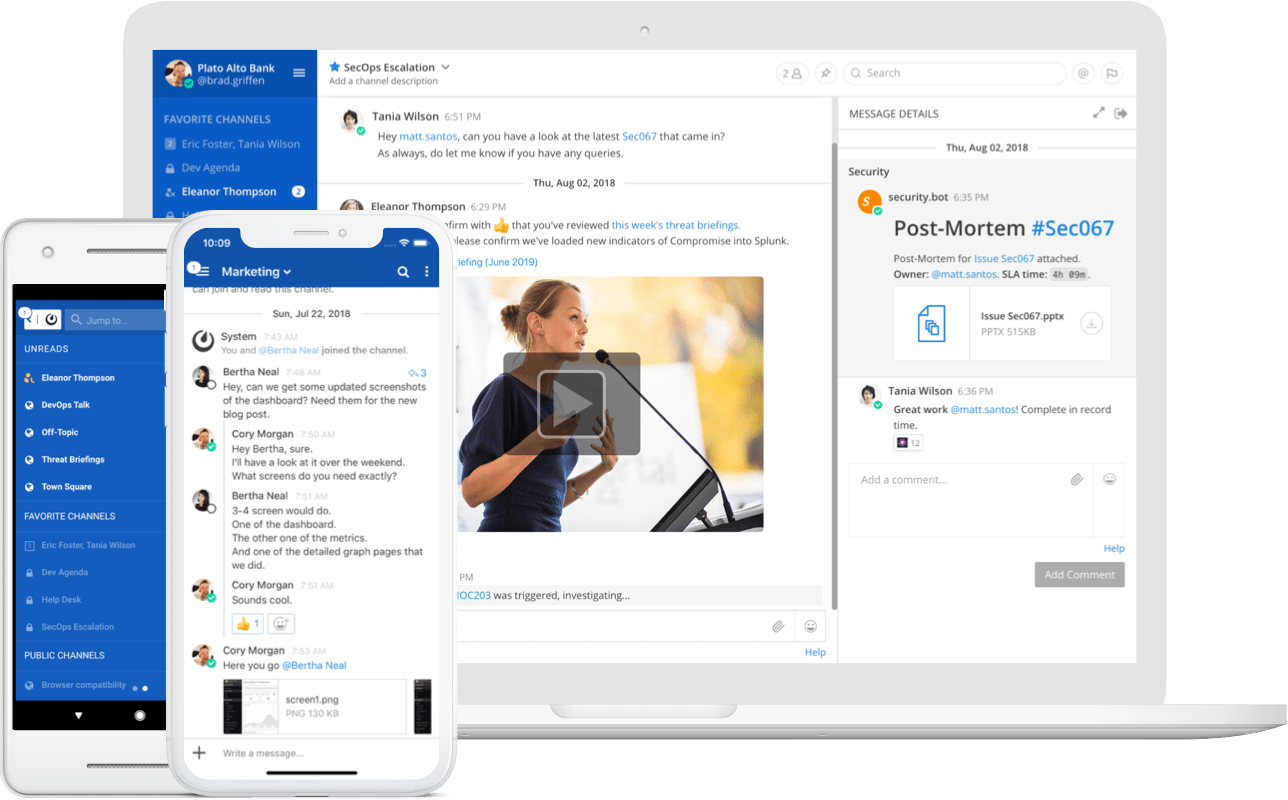 MatterMost Screenshot