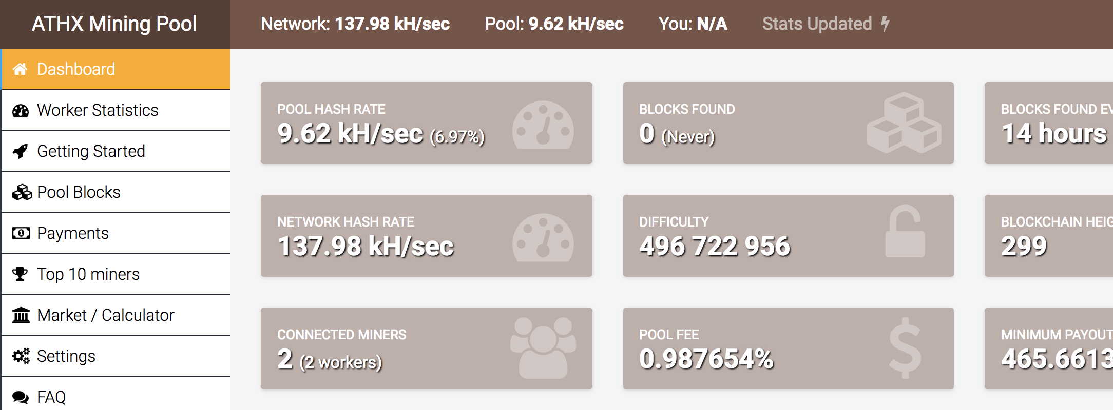 Athena Pool Screenshot