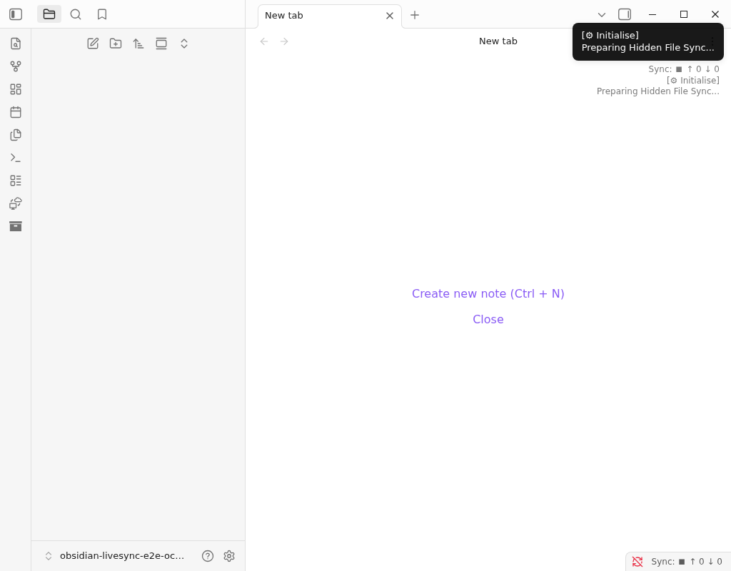 Hidden File Sync initial scan progress Notice