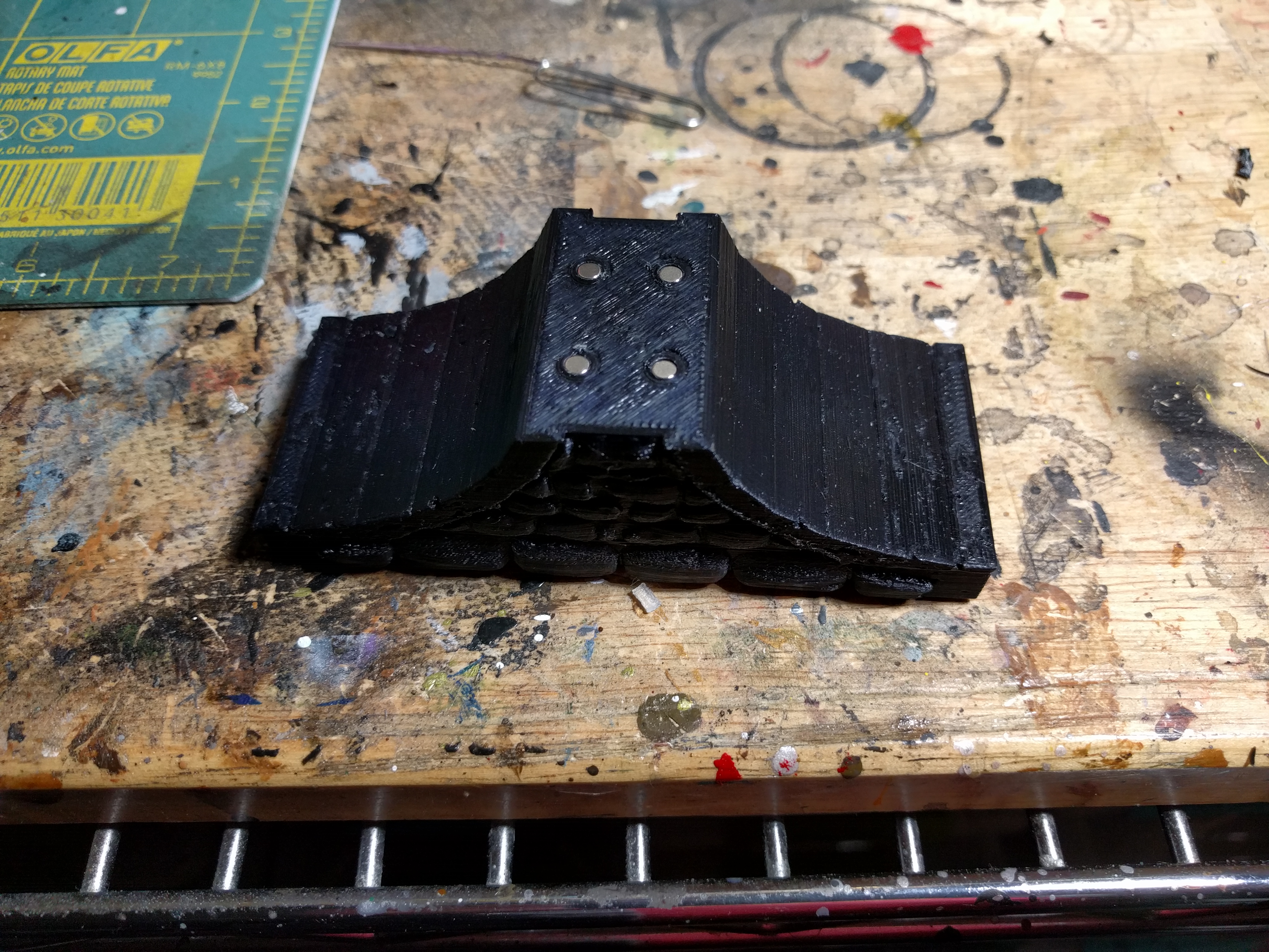 Magnets on the bottom