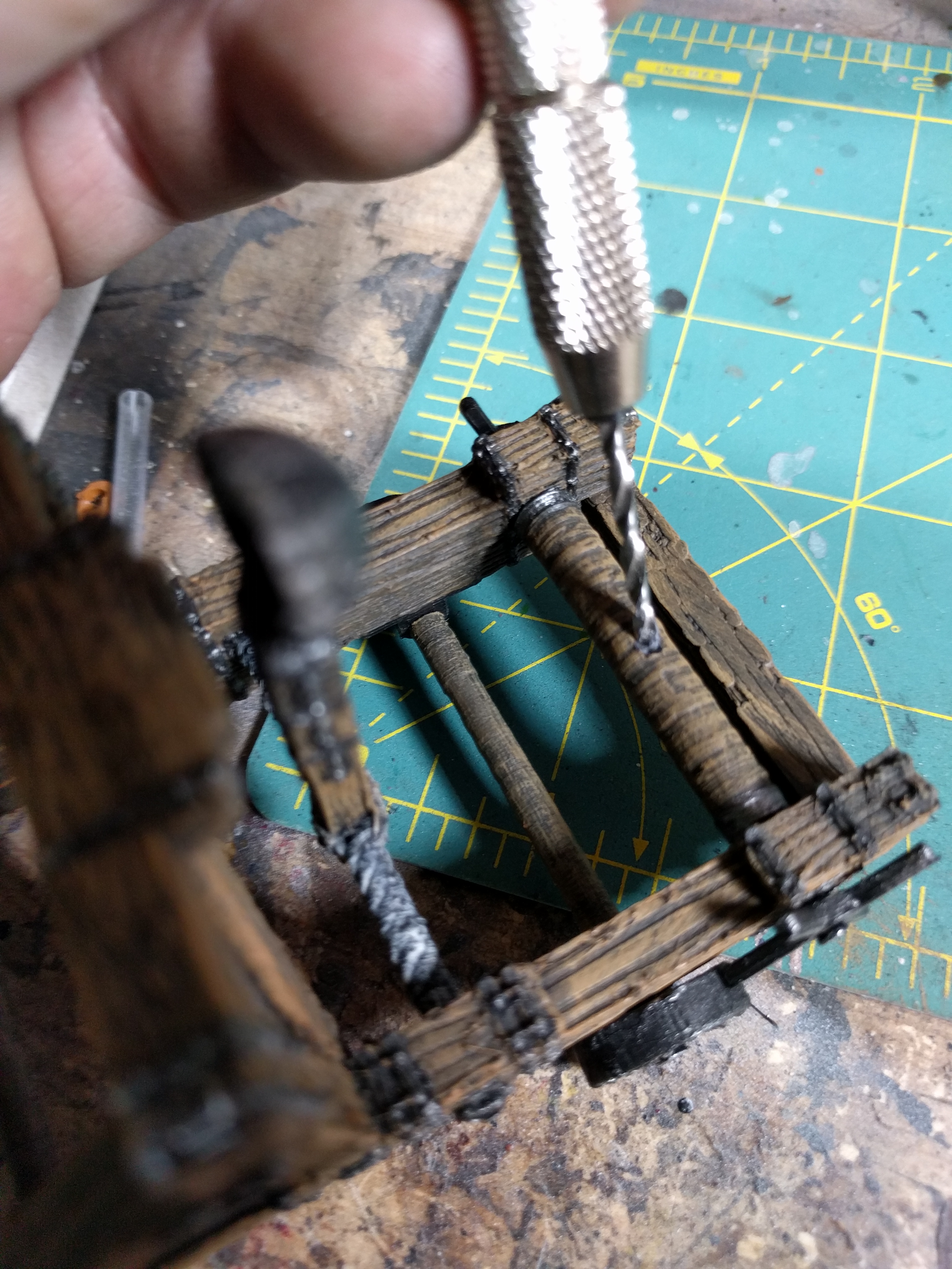 Drill for chain