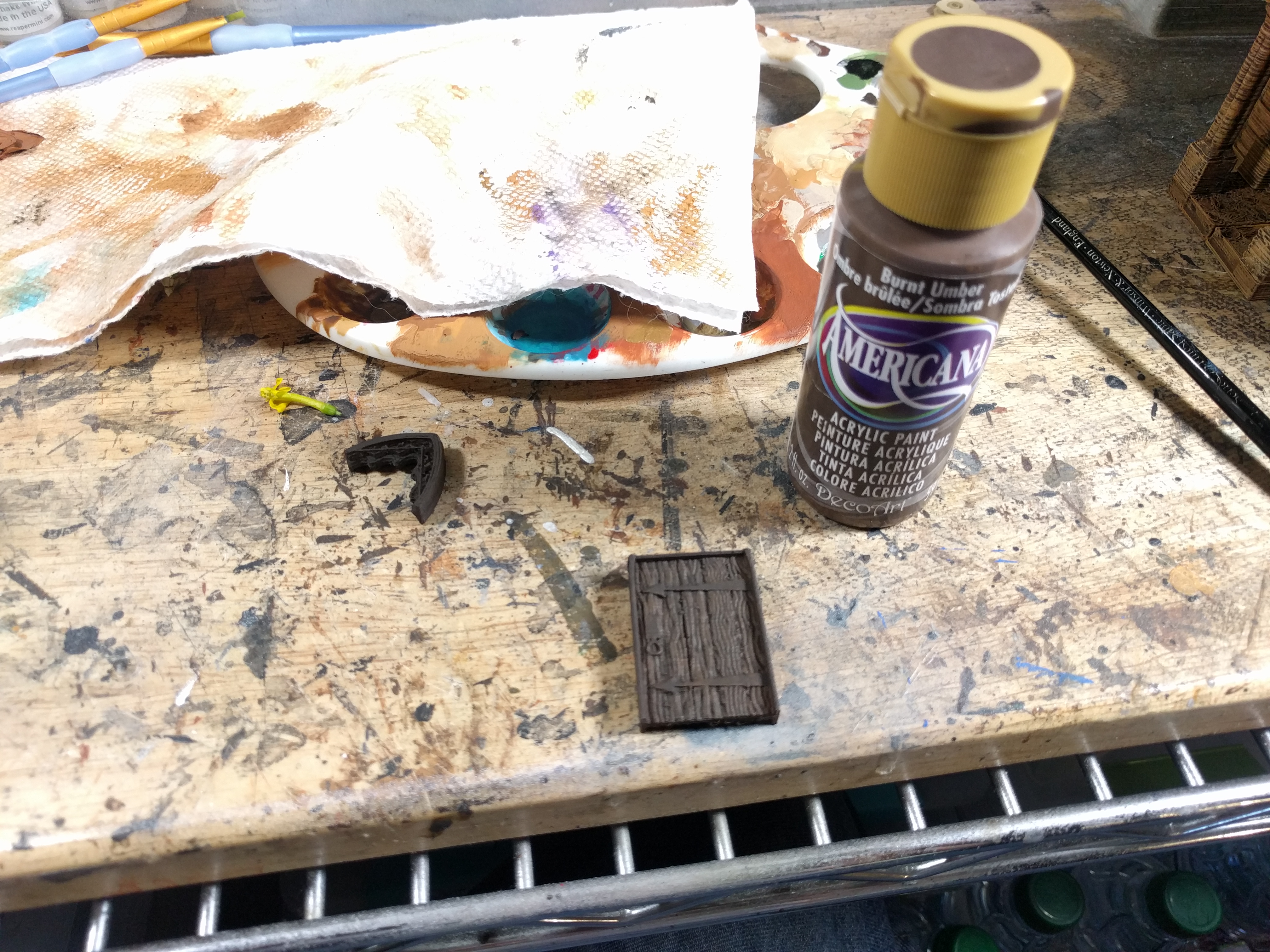Door: Burnt Umber