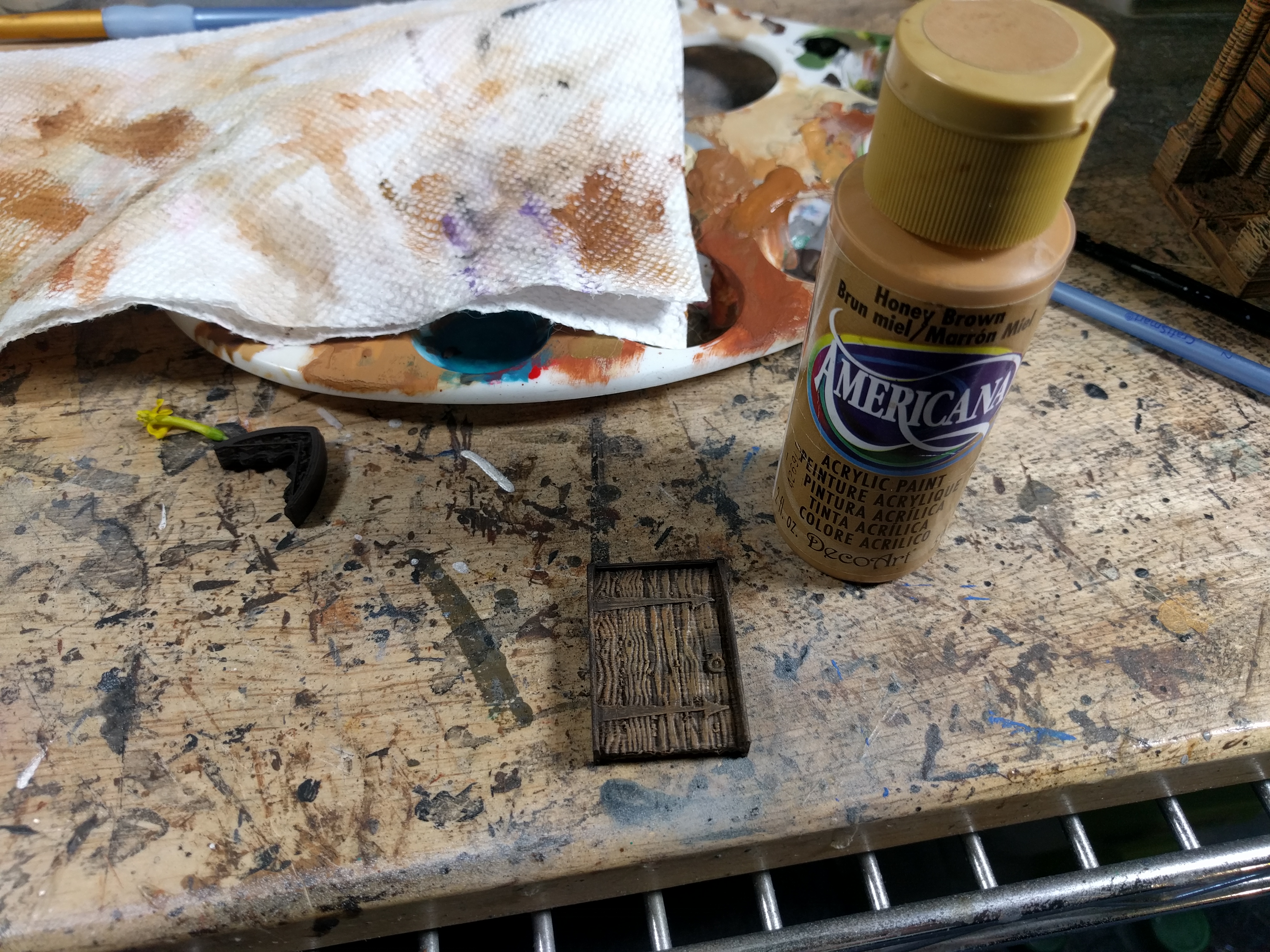 Door: Dry Brush